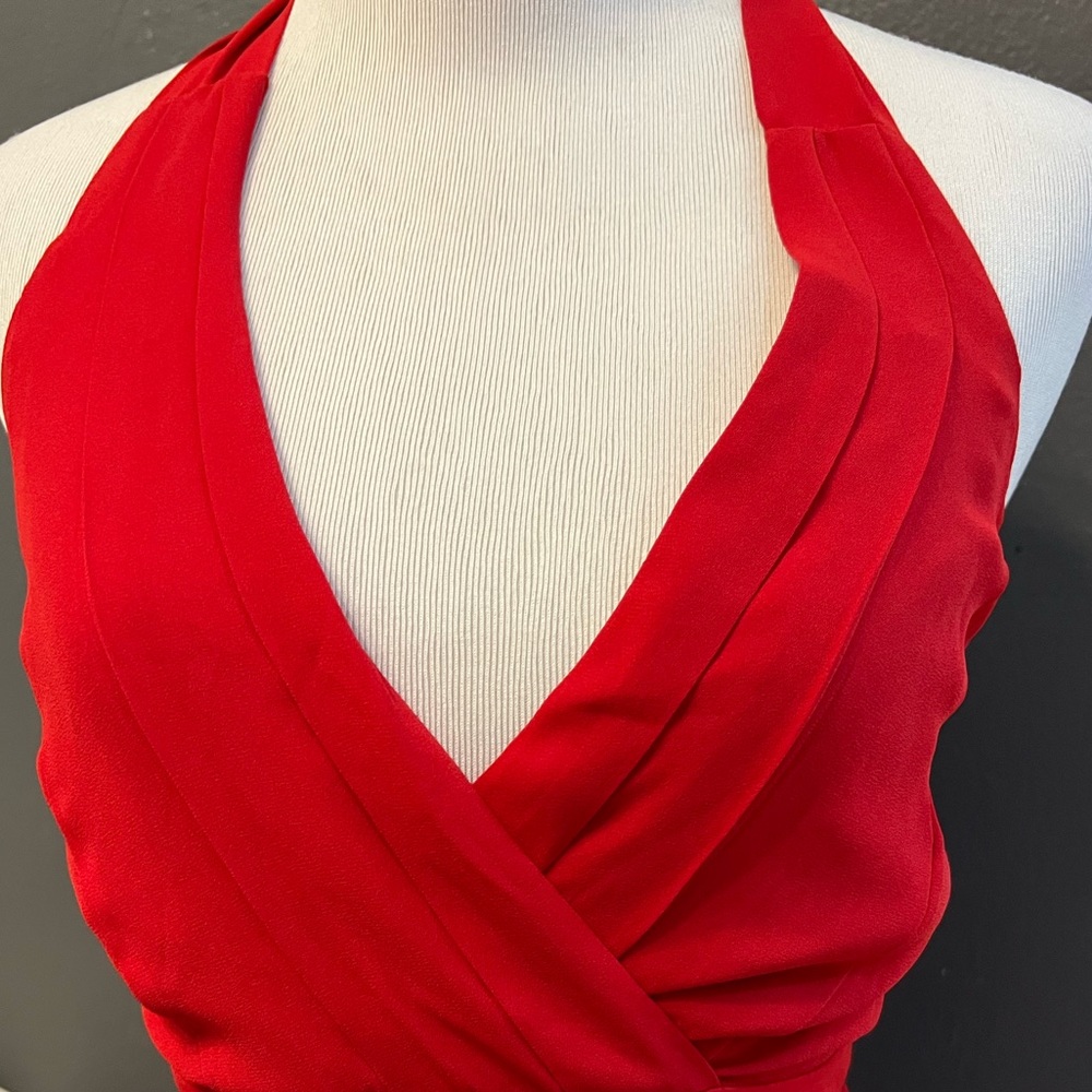 Express - Red Dress - Picture 4 of 5